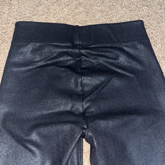 Alo Yoga High Waist Airbrush Legging Crackled Performance Leather Black XS - Picture 6 of 8